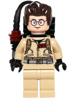 LEGO Minifigure-Dr. Egon Spengler - with Proton Pack-LEGO Ideas (CUUSOO) / Ghostbusters-GB001-Creative Brick Builders